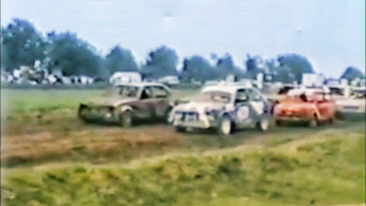 *CLASSIC* Posse vs The Squad Banger Racing @ Gatwick Raceway 1992 (Last ...