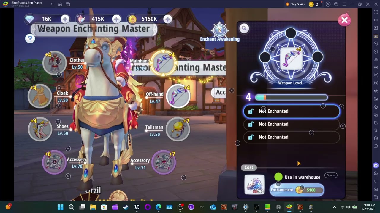 [Update] made bar appeared [Enchanting] [Muspellium]. I guess the more enchants it raises the [Roof]