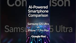 AI-Powered Smartphone Showdown: S25 Ultra vs iPhone 17 Pro Max vs Pixel 10 | Quick Breakdown