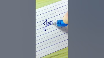Jimin - name in neat and clean cursive writing | Beautiful cursive handwriting | calligraphy