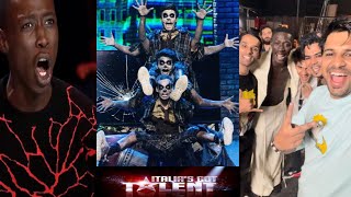 B Unique Crew | Zombie Concept | Italia’s Got Talent Finals ​⁠| Met Khaby Lame