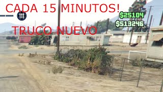 GTA V ONLINE TRUCO para ganar MUCHO DINERO todas las plataformas y todas las versiones