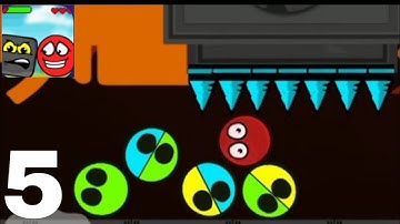 Bossy Ball 4 - Gameplay Walkthrough Part 5 (Android,ios)