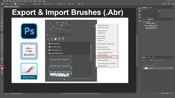 How to Export Brushes from Photoshop #174