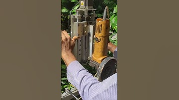 homemade CNC surface grinder #machine    #cnc  #inventor