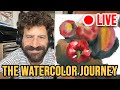 The Watercolor Journey - Chat and Q&amp;A | Live! 🎨🔴