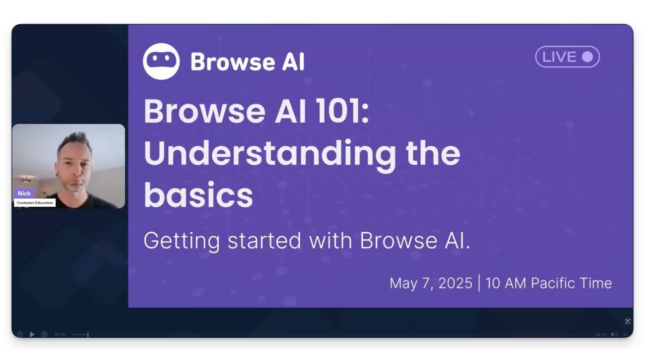 Browse AI 101: Complete beginner's guide to web scraping without code