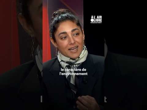 Golshifteh Farahani : « Femme, vie, liberté ne peut pas être réprimé » #reaction #mediapart #shorts
