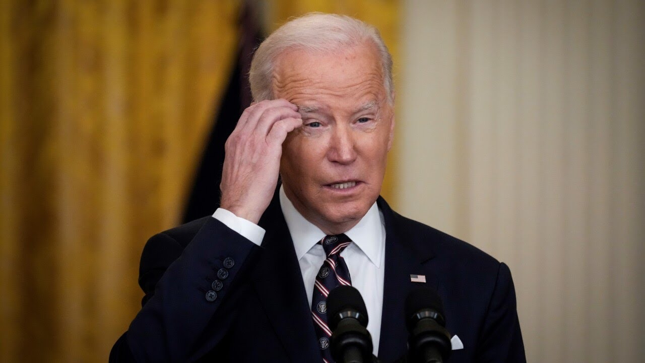 Joe Biden looking confused