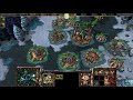 Warcraft 3 Reforged Beta Gameplay, Orc 1v1 on Lost Temple, 1080p60, Max Settings