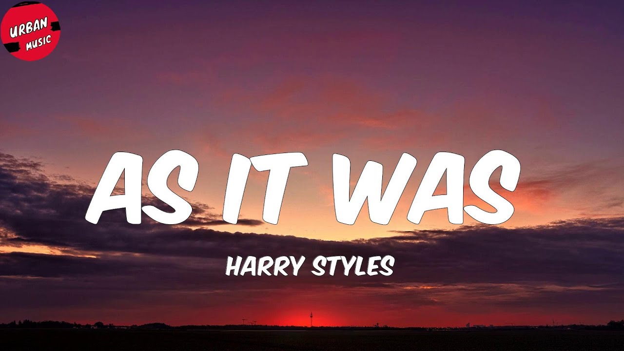Harry Styles - As It Was (Letra/Lyrics) - YouTube