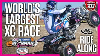 Ride along with PRO ATV racer at worlds largest XC Race  GNCC Ironman