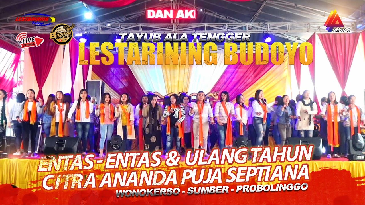 🛑 GEBYAR TAYUB ALA TENGGER LESTARINING BUDOYO LIVE HAJATAN BAPAK. CITRA ANANDA WONOKERSO BEKSAN 3