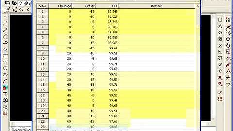 SOLE Professional Drawing  Basic L section and  X Section of Road HIGH