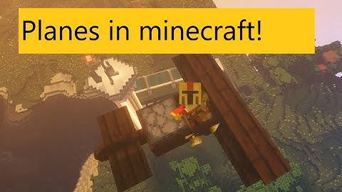 Planes In Minecraft! Mod Showcase