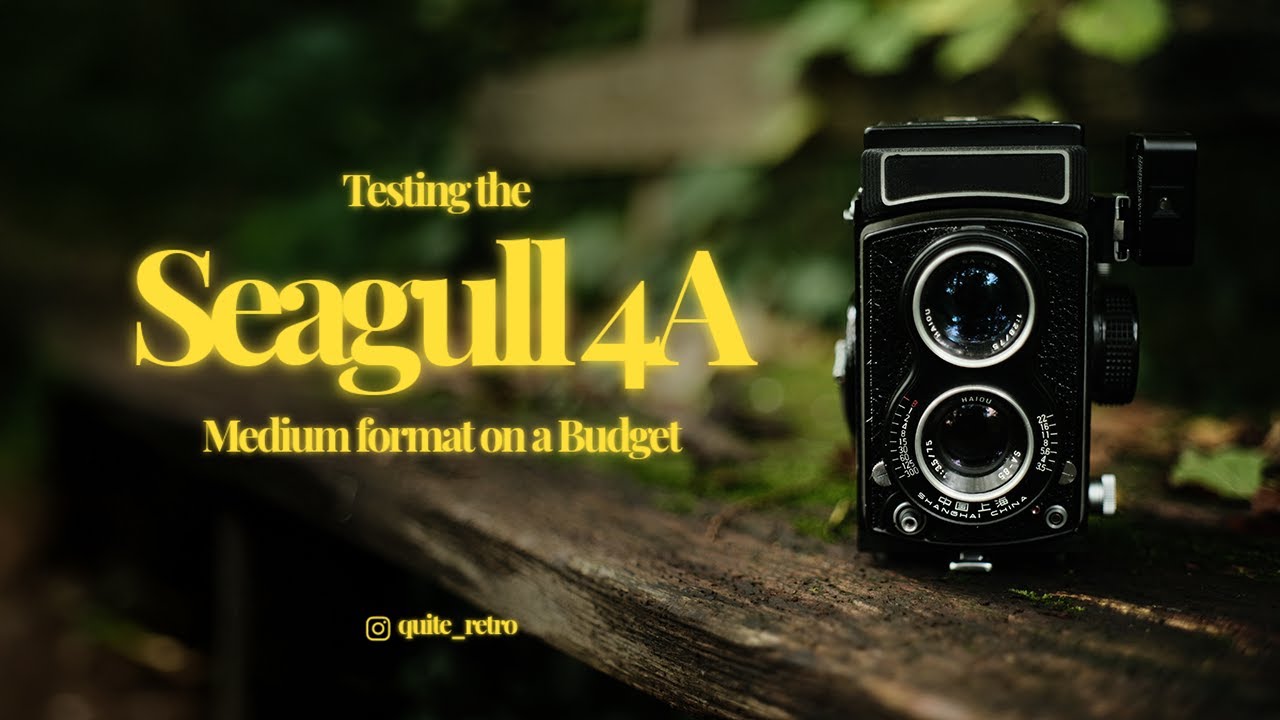 Medium format on a Budget / Testing the Seagull 4A - A silent Review / V-Log