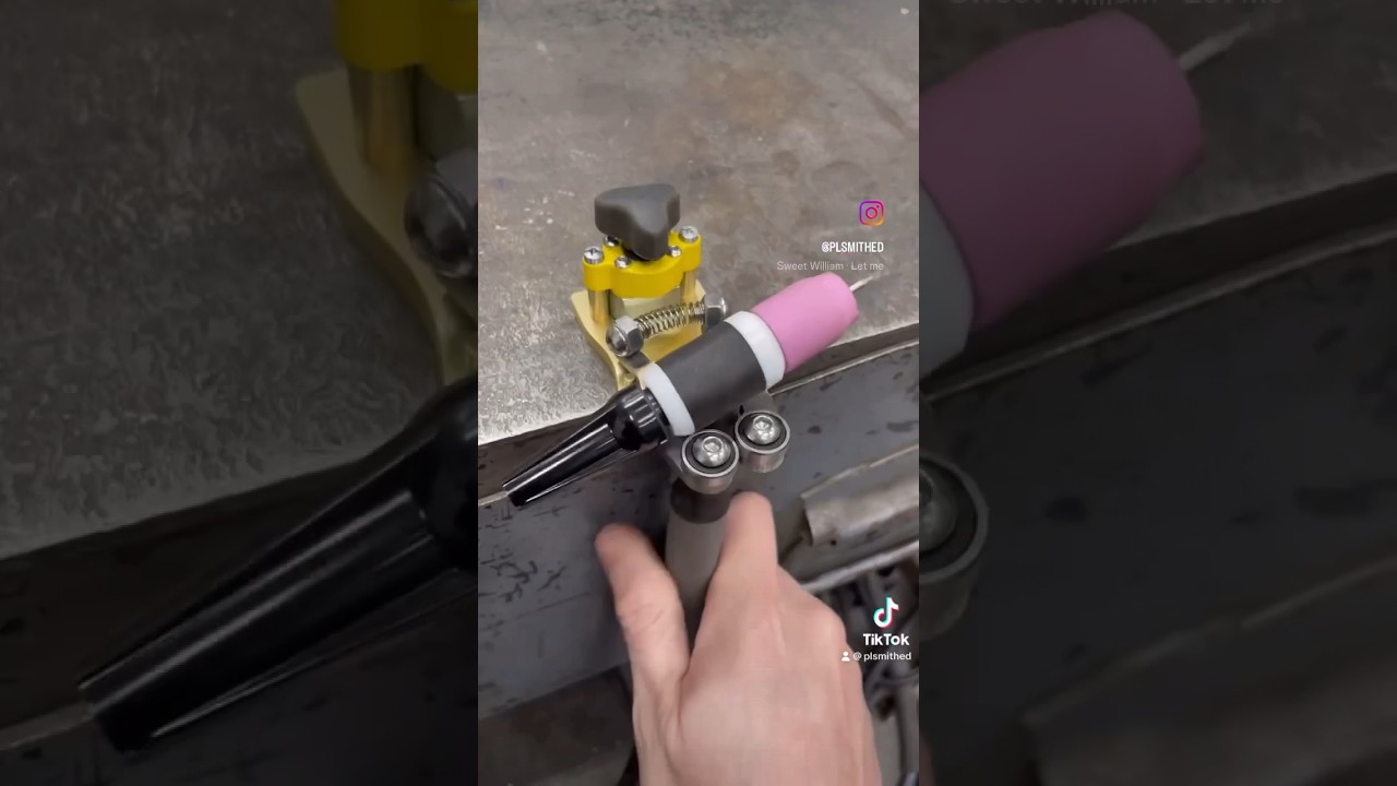 DIY TIG Torch holder using