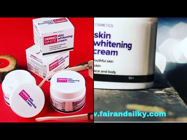 Dermo White Skin Whitening Cream Youtube