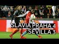 Slavia praha 43 sevilla uel highlights