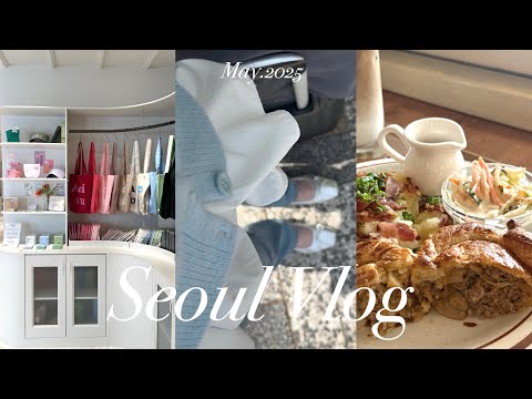 【韓国vlog 】4泊5日ソウル旅行✈️🤍|  韓国人に人気なおすすめホットプレイス! ❤️‍🔥| リップアートメイク,肌管理,ショッピング🫧