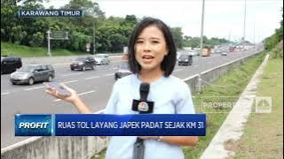 Ruas Tol Layang Japek Padat Sejak Km 31