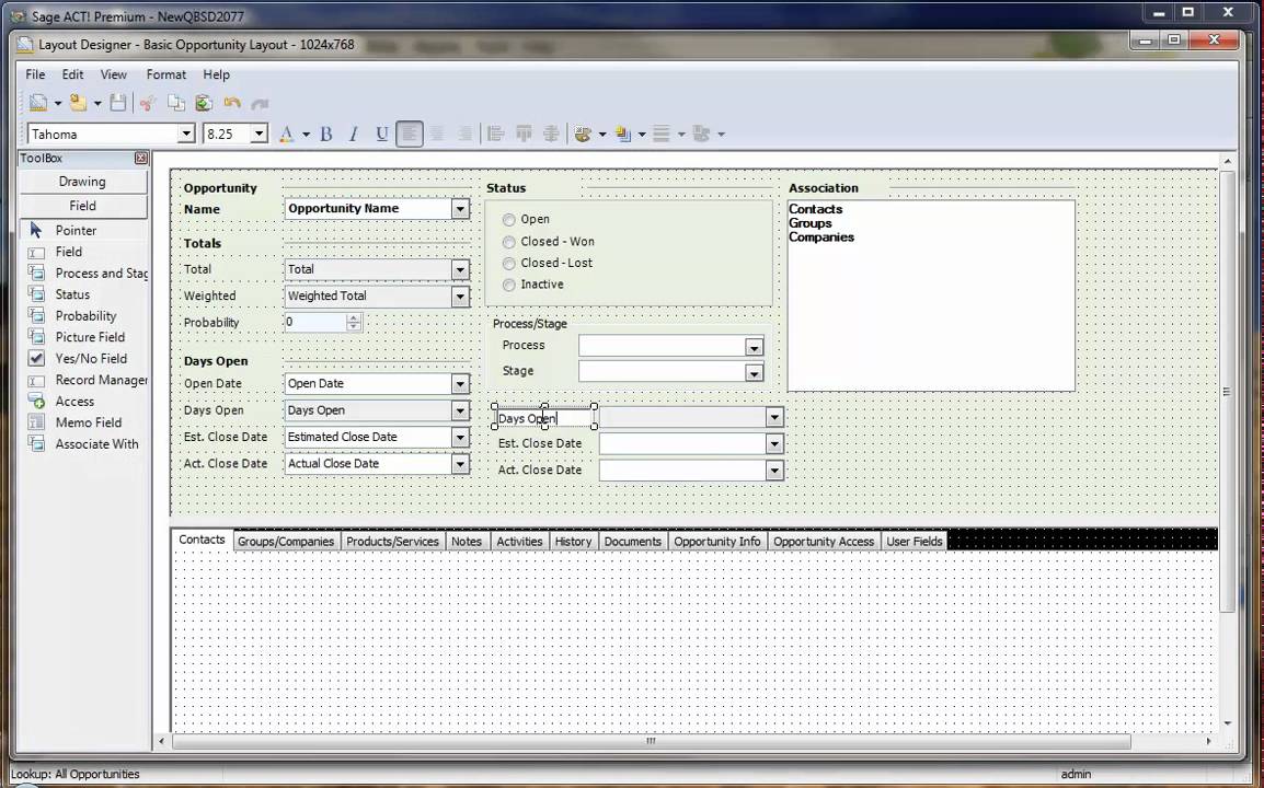 QBSalesData - How to Add QBSD Fields to your Opportunity Layout