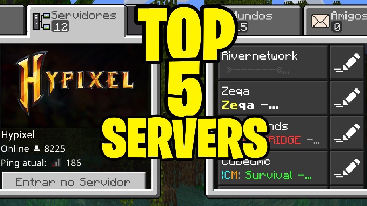 melhores servidores de minecraft roleplay brasileiros #minecraft #fy #
