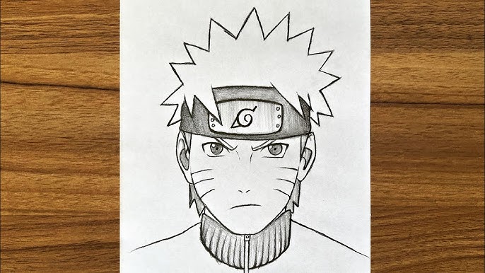 How to draw Naruto Uzumaki || How to draw anime step by step ...