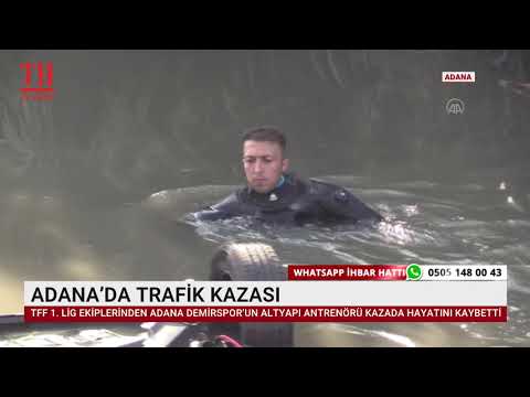 ADANA’DA TRAFİK KAZASI