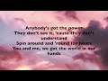 Alesso - Heroes (we could be) ft. Tove Lo (Lyrics)