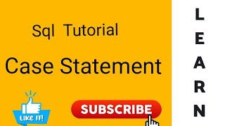 SQL :Case Statement @investonyourself1514