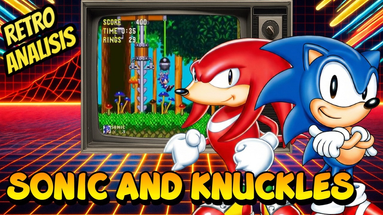 🌀 Retro Análisis de SONIC & KNUCKLES para Mega Drive en menos de 5 ...