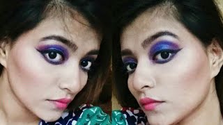 Smokey eye Makeup tutorial | Electro mind look | easy makeup for beginners | easy eye makeup(part 2)