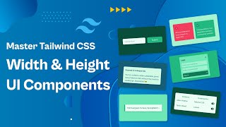 002 Width & Height UI Components - Master Tailwind CSS #100daysofcode #tailwindcss #ui