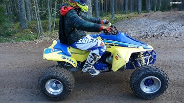 SUZUKI QUADZILLA LT500R 2-STROKE [INSANE POWER & SOUND]