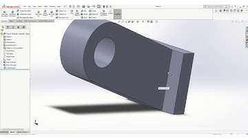 Constraints Fillets Chamfers Dimension Tips Using SolidWorks