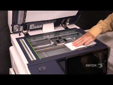 Xerox® AltaLink® B8090 Family Cleaning the Platen Glass