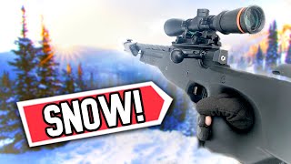 NOVRITSCH SSG96 AIRSOFT SNOW SNIPER MISSION! screenshot 3