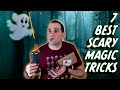 MENTALIST REVEALS Seven BEST Scary Magic Tricks Ever! Learn Amazing but Easy Halloween Magic.
