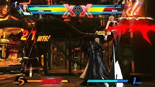 UMVC3 Trish Combo practice