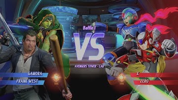 MARVEL VS. CAPCOM: INFINITE Frank West, Gamora Alt. In Arcade Mode