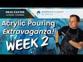 Wednesday - Acrylic Pouring Extravaganza Week 2