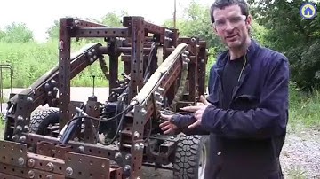 Bulldozer modules by Open Source Ecology