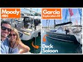 Two completely different deck saloon sailboats that inspired us ep311