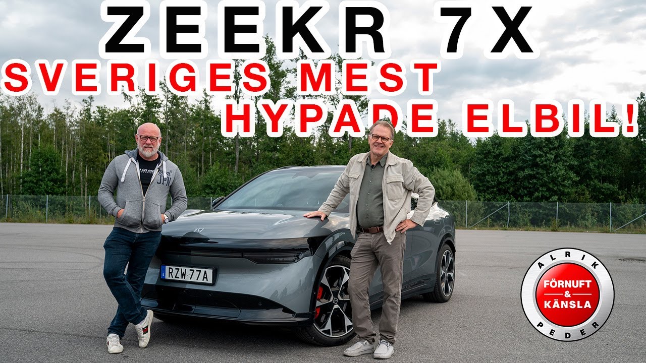 ZEEKR 7X – Sveriges mest hypade elbil!