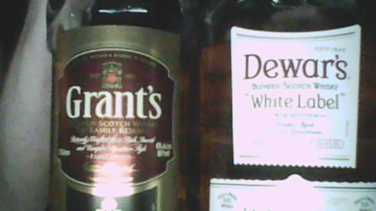 Grant's Triple Wood (The Family Reserve) vs. Dewar's White Label