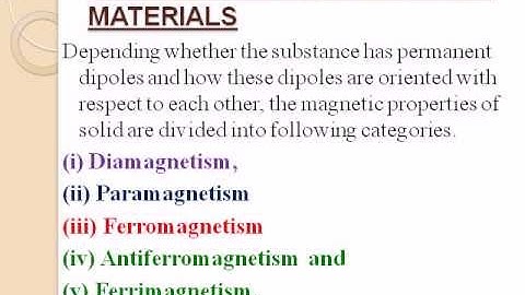 M5: B.Tech. First Year Physics, introductions to the Magnetic Properties of Solids.wmv