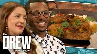 Chef Kwame Onwuachi Shows Drew How to Make an Incredible Curry Chicken Recipe | Drew's Cookbook Club
