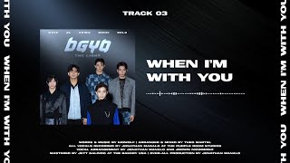 Video thumbnail of "BGYO - When I'm With You (Audio)"