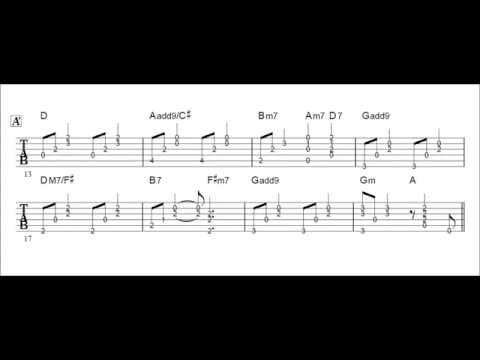 【TAB譜】カブトムシ aiko【アコギ/指弾き/簡単アレンジ】